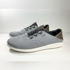 OluKai Alapa Li Men’s Size 10.5 / 43.5 Shoes Sneakers Tradewind Grey Hawaii